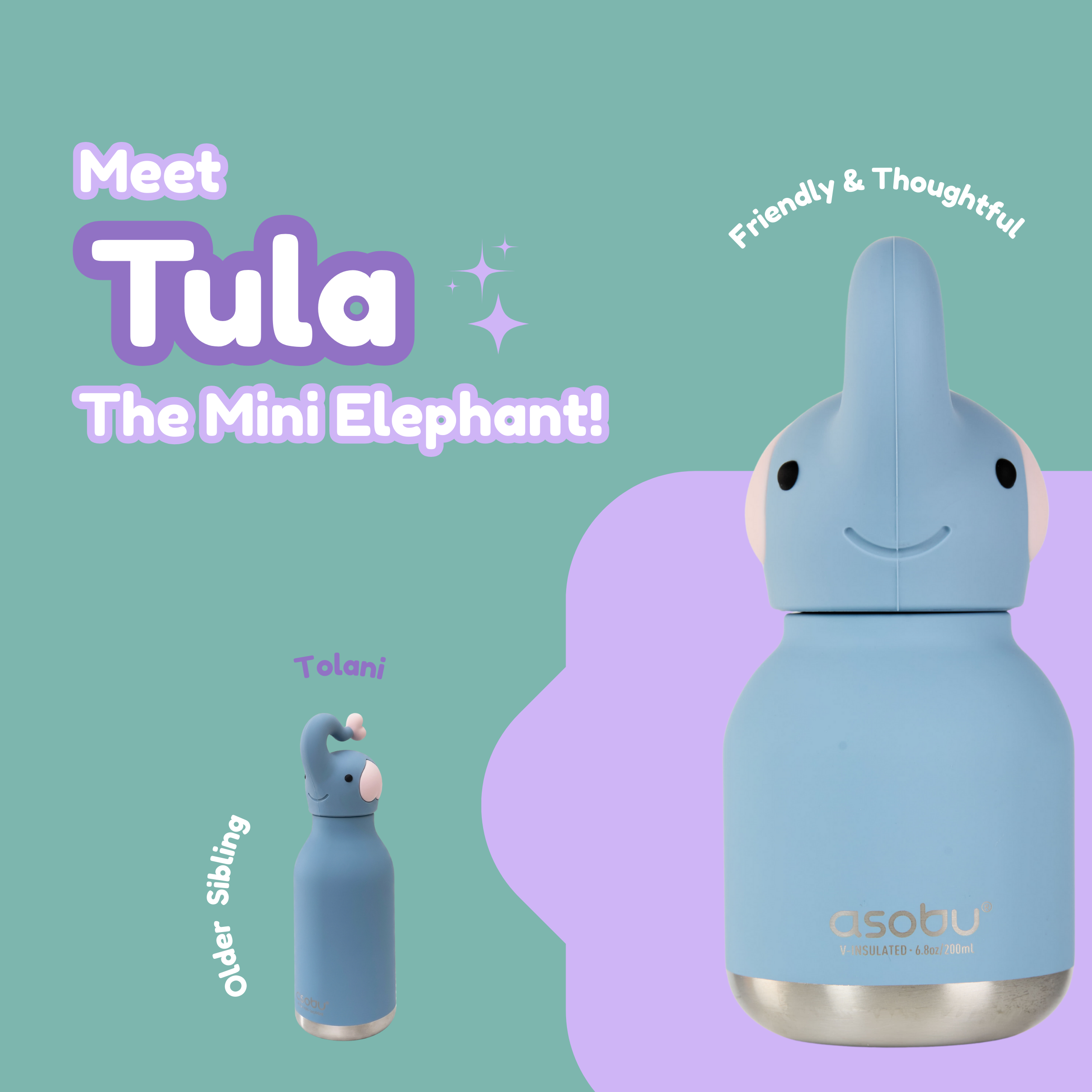 Mini Elephant Bestie Bottle