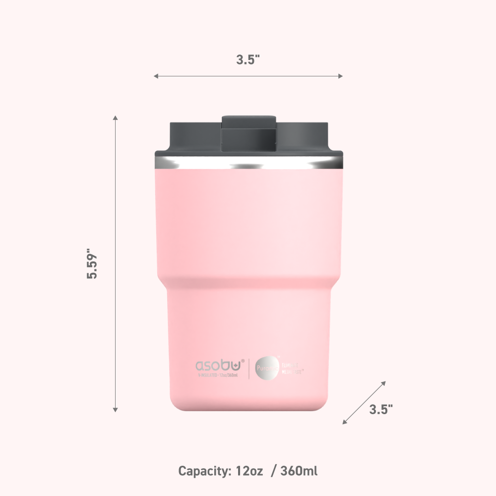 Pink Coffee Express Tumbler