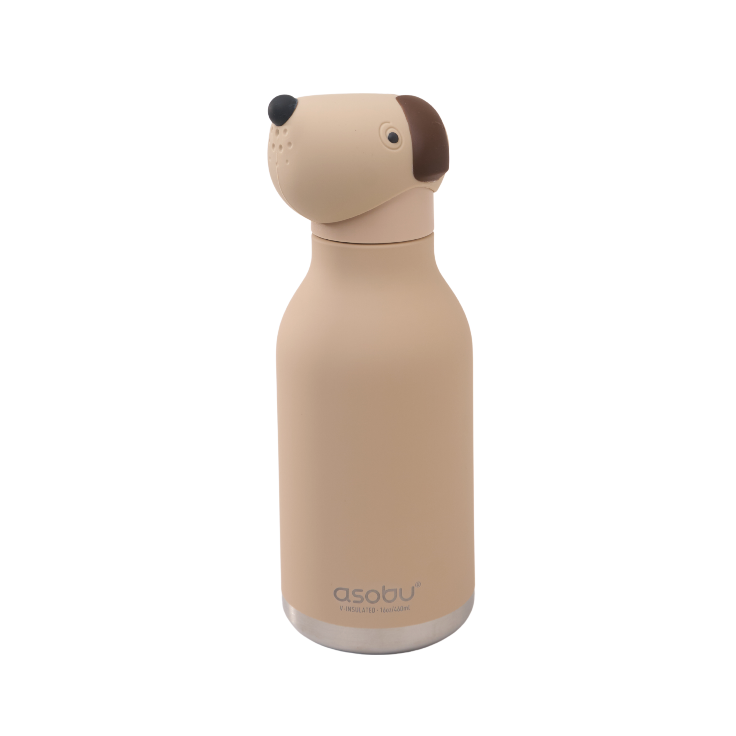 Beige Dog Bestie Bottle
