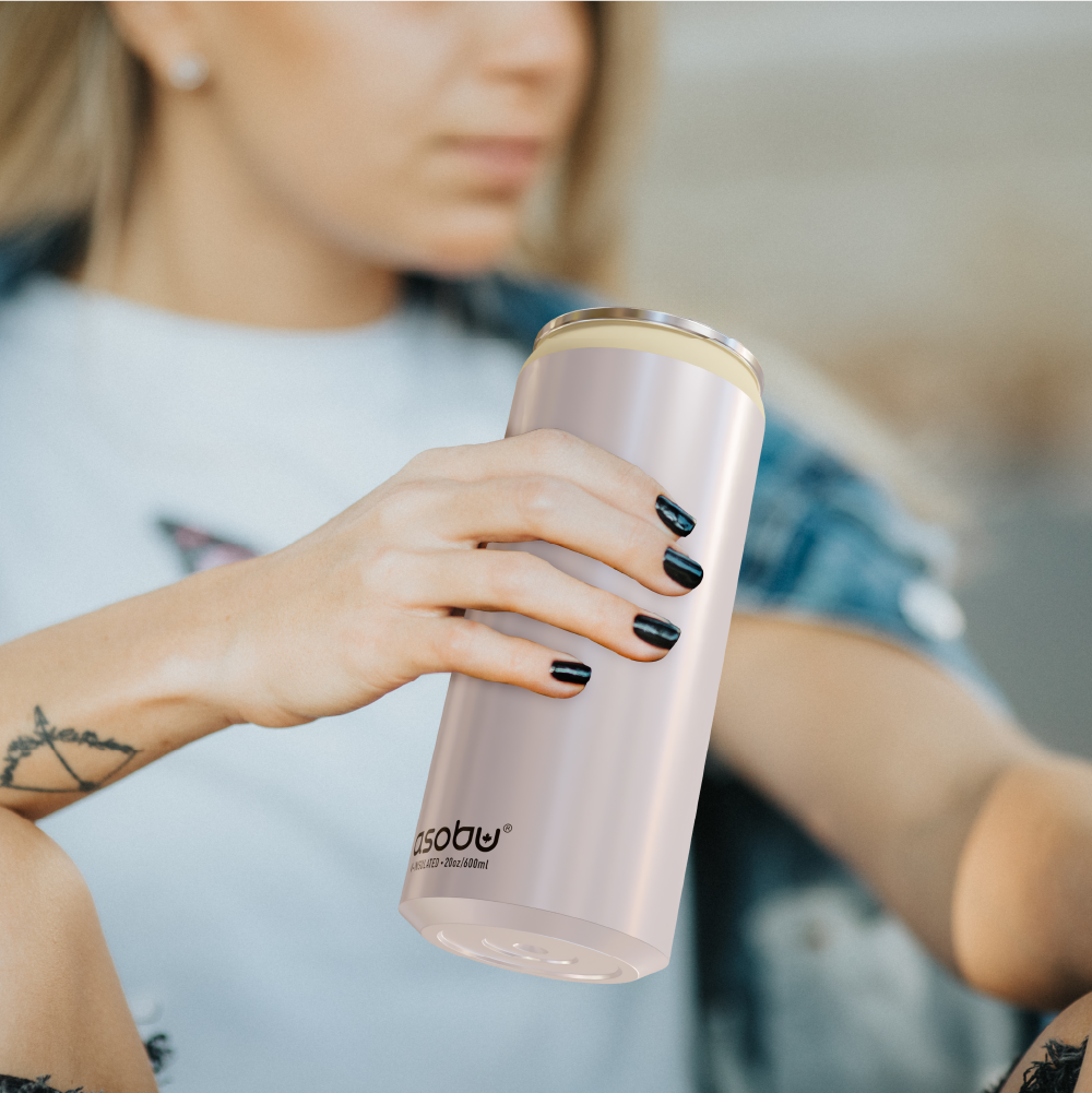 Sparkling Silver Multi Can Cooler