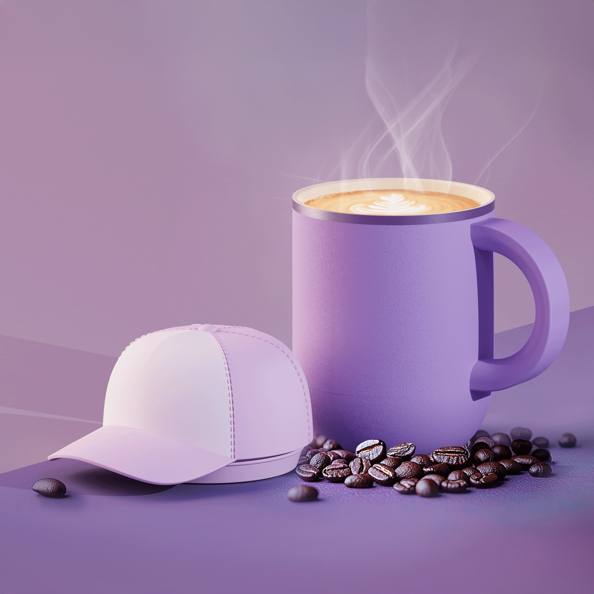 Happy Hats Trucker Cap Red