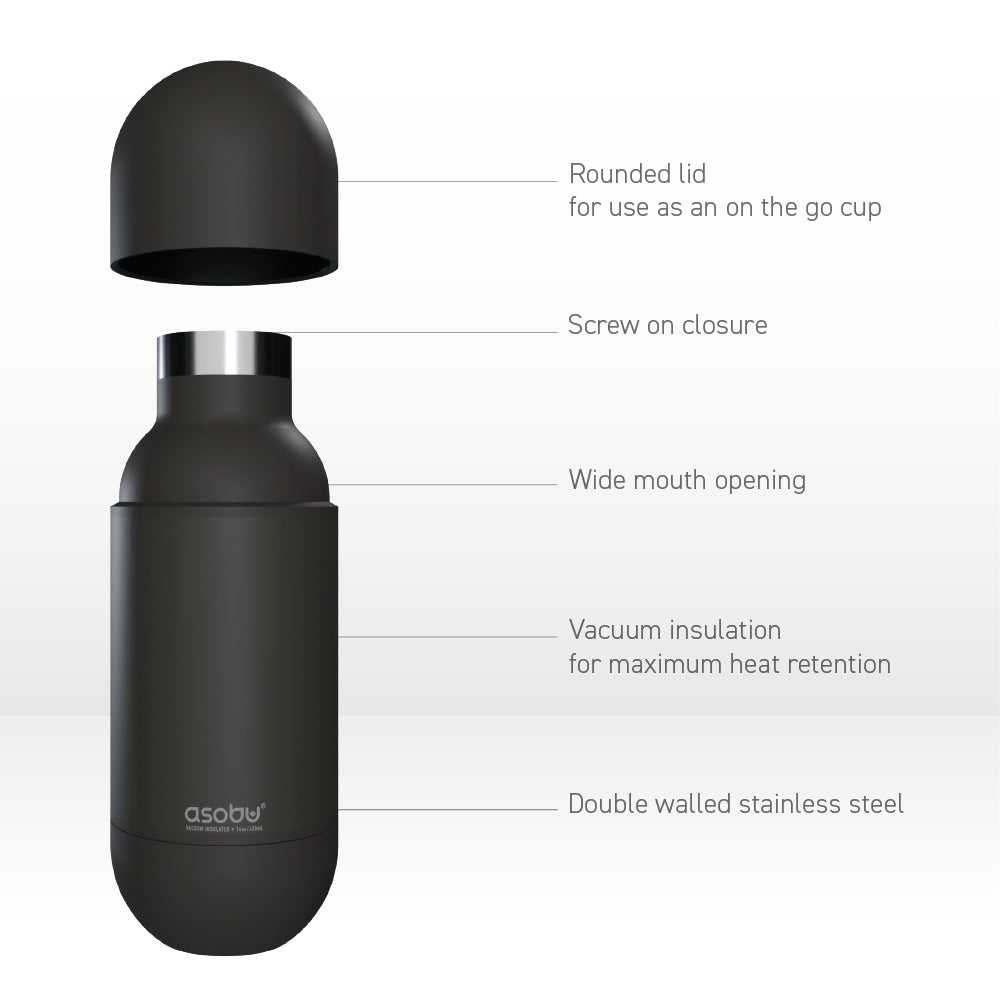 Slate Gray Orb Bottle