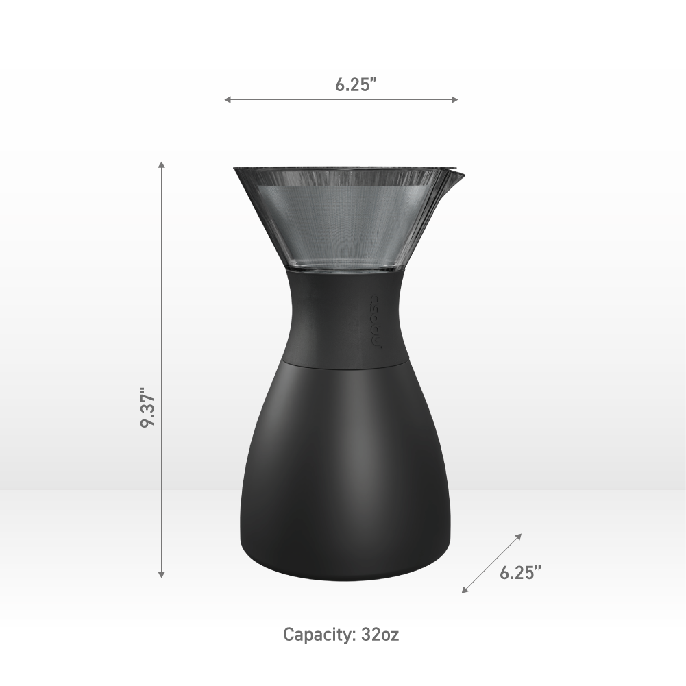 Midnight Marble Pour Over Coffee Maker