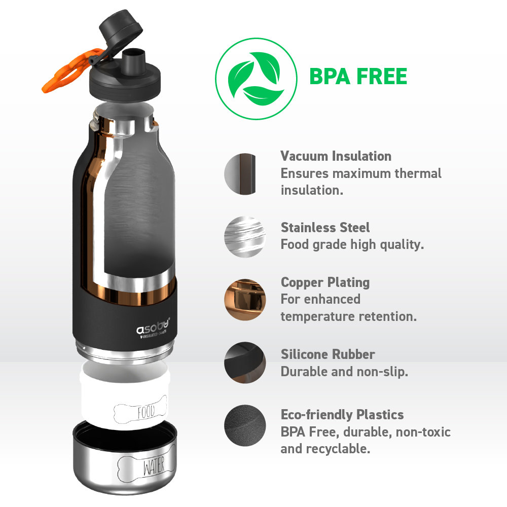 Black Barky Bottle