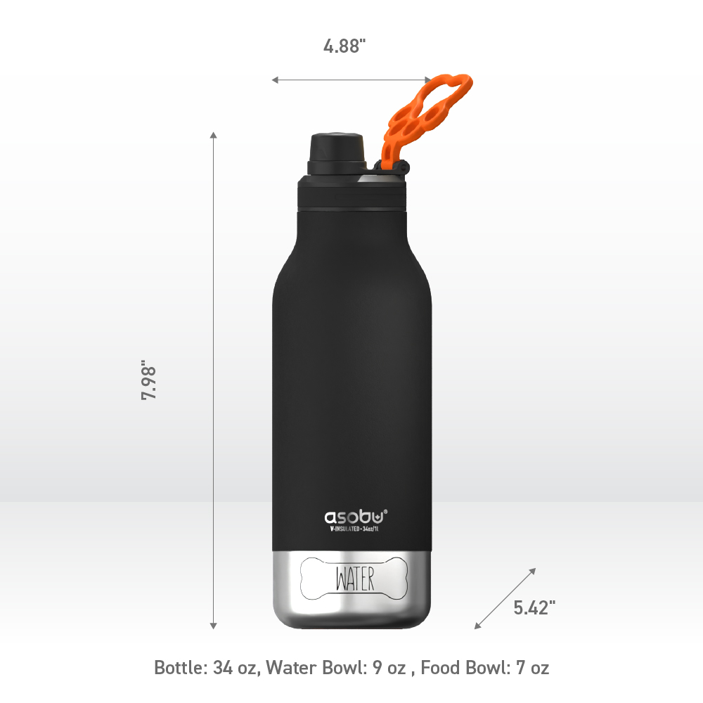 Black Barky Bottle