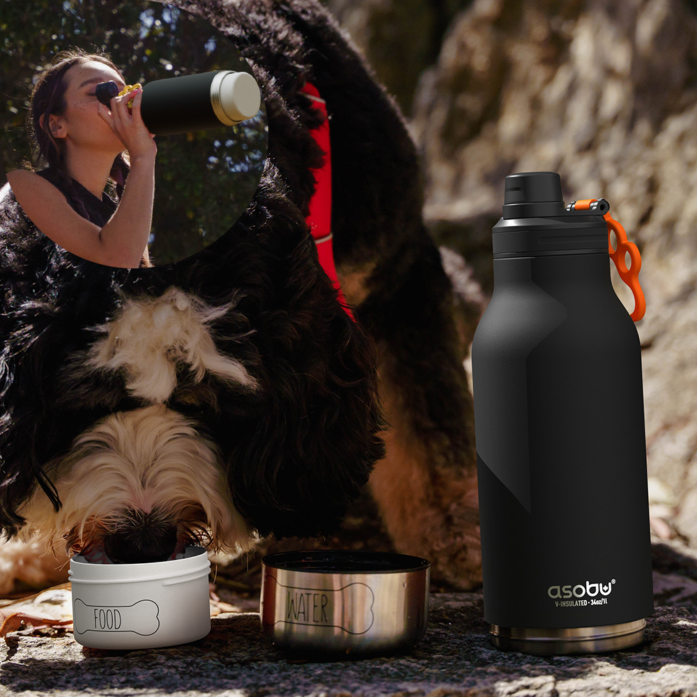 Black Barky Bottle
