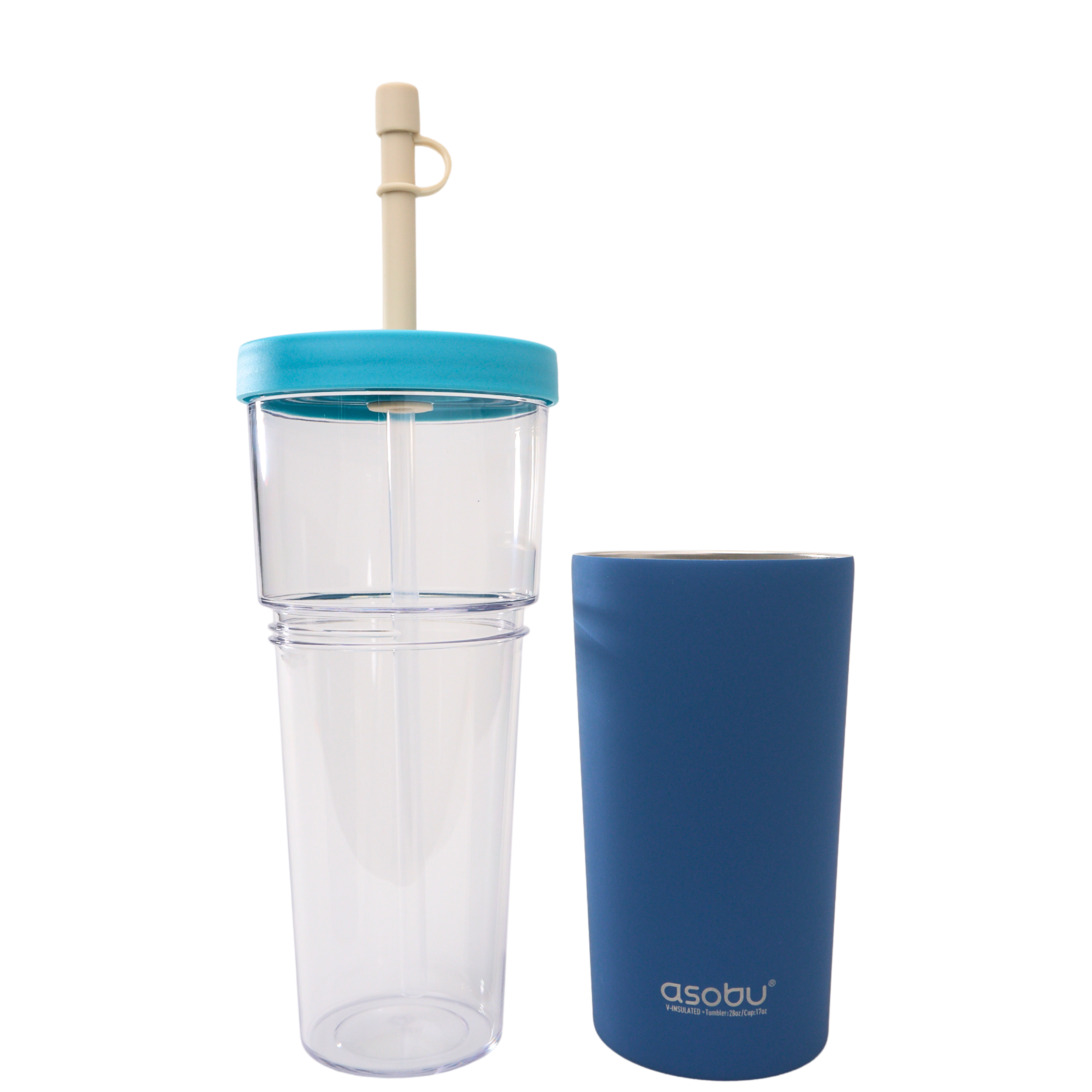 Pastel Blue Marina Tumbler