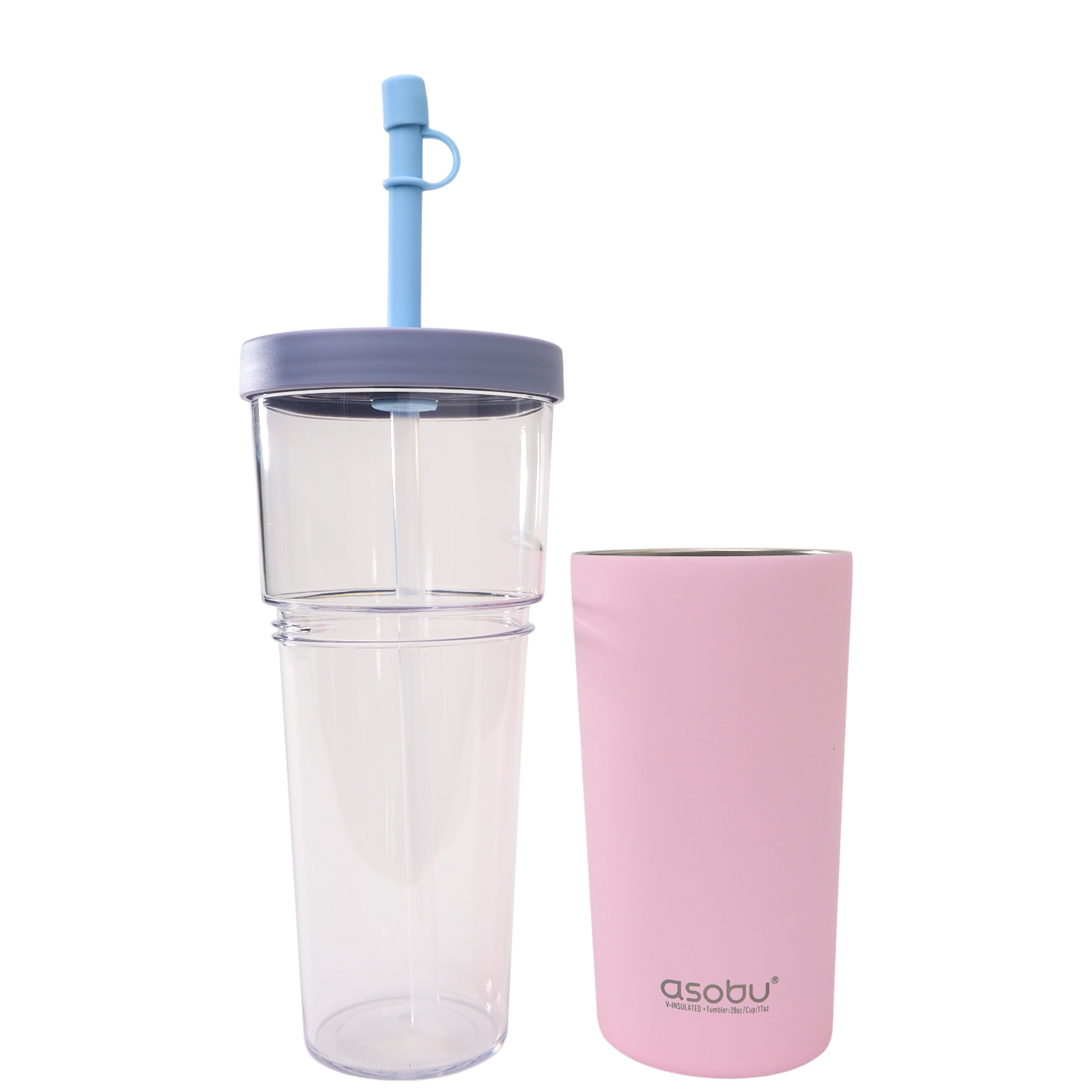 Pastel Pink Marina Tumbler