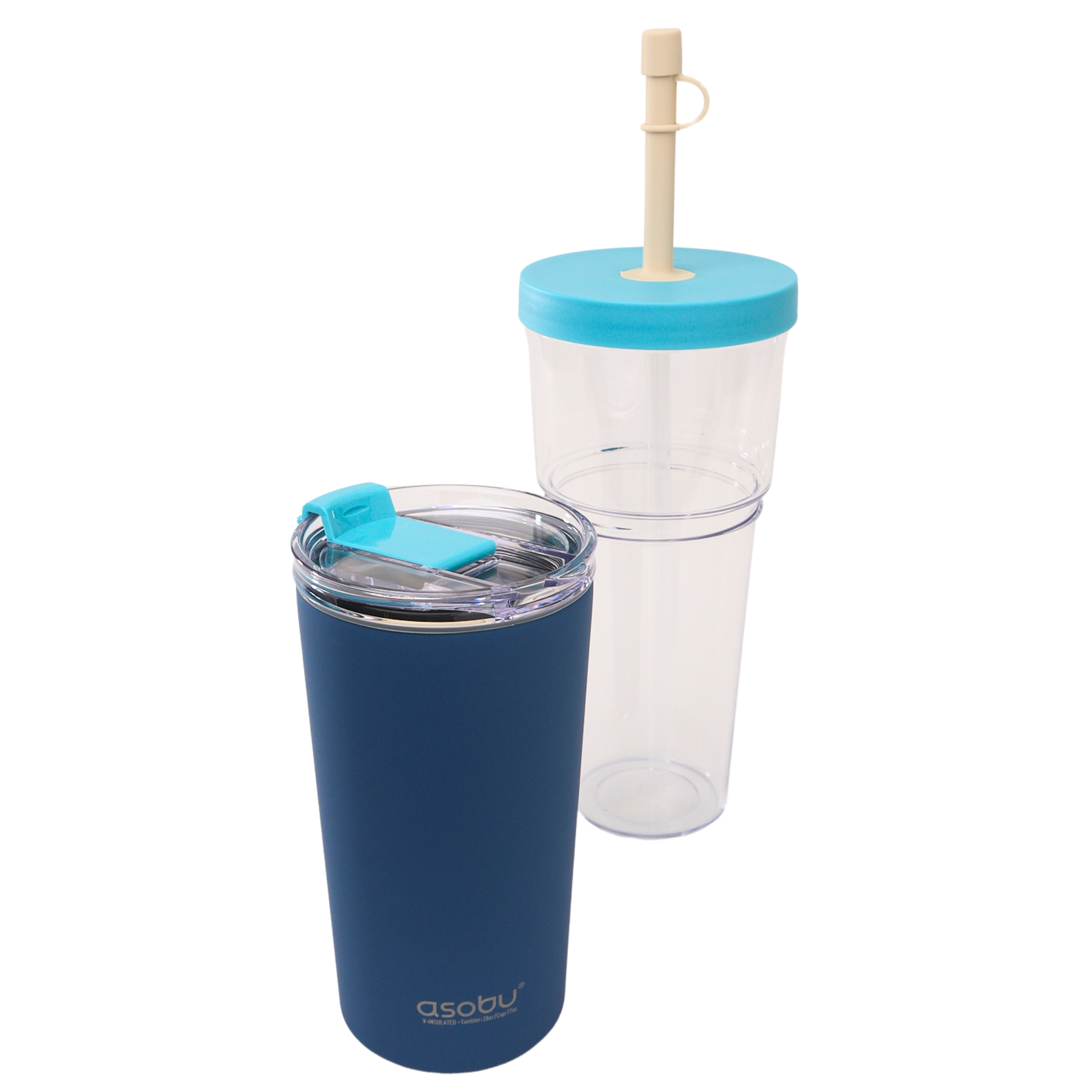 Pastel Blue Marina Tumbler