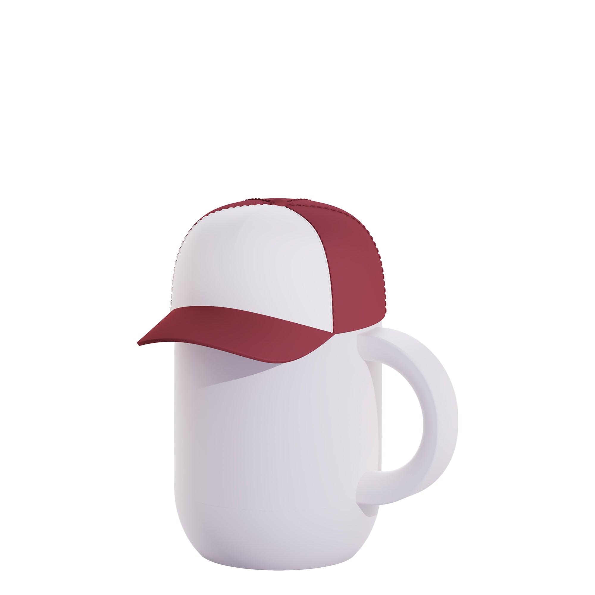 Happy Hats Trucker Cap Red