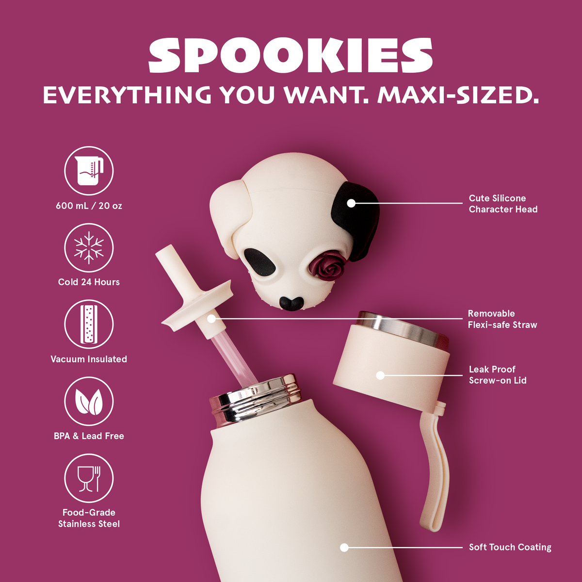 Maxi Undead Dog Spookie Bottle