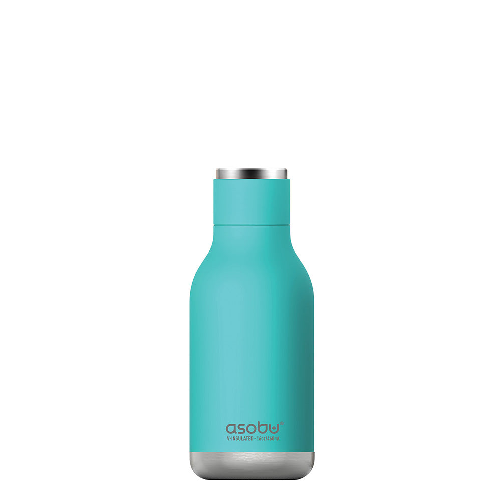 teal stainless steel water bottle