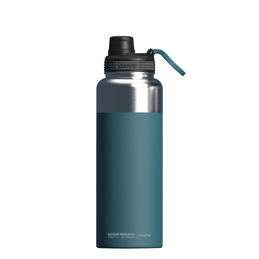 blue flask water bottle