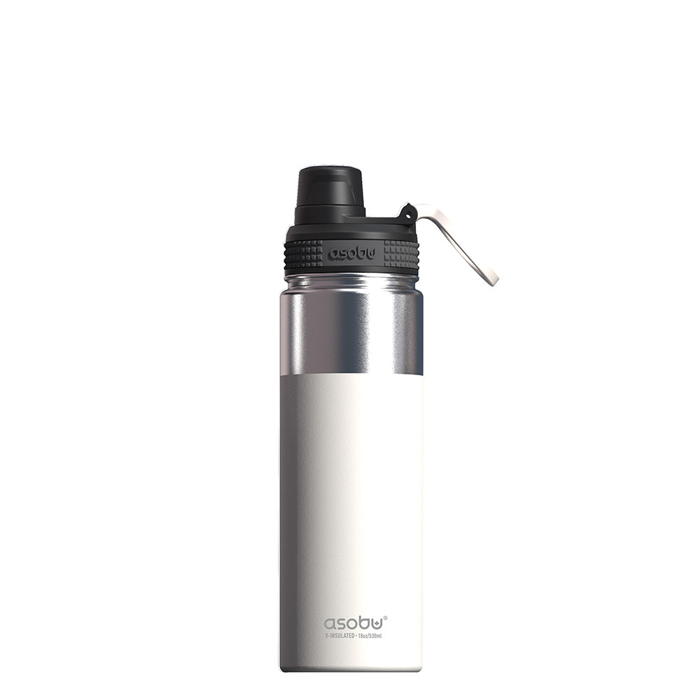 white alpine flask