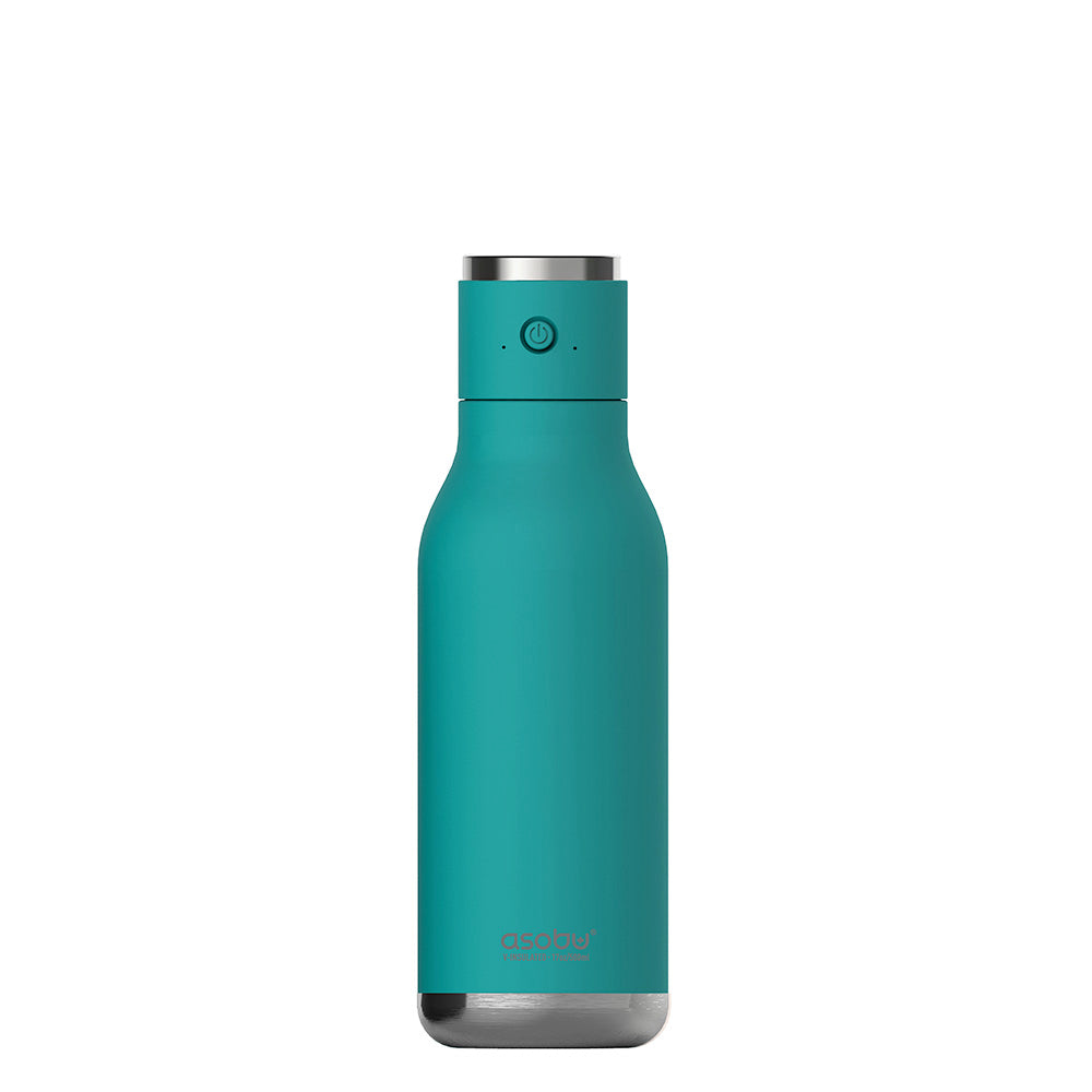 speaker water bottle -teal