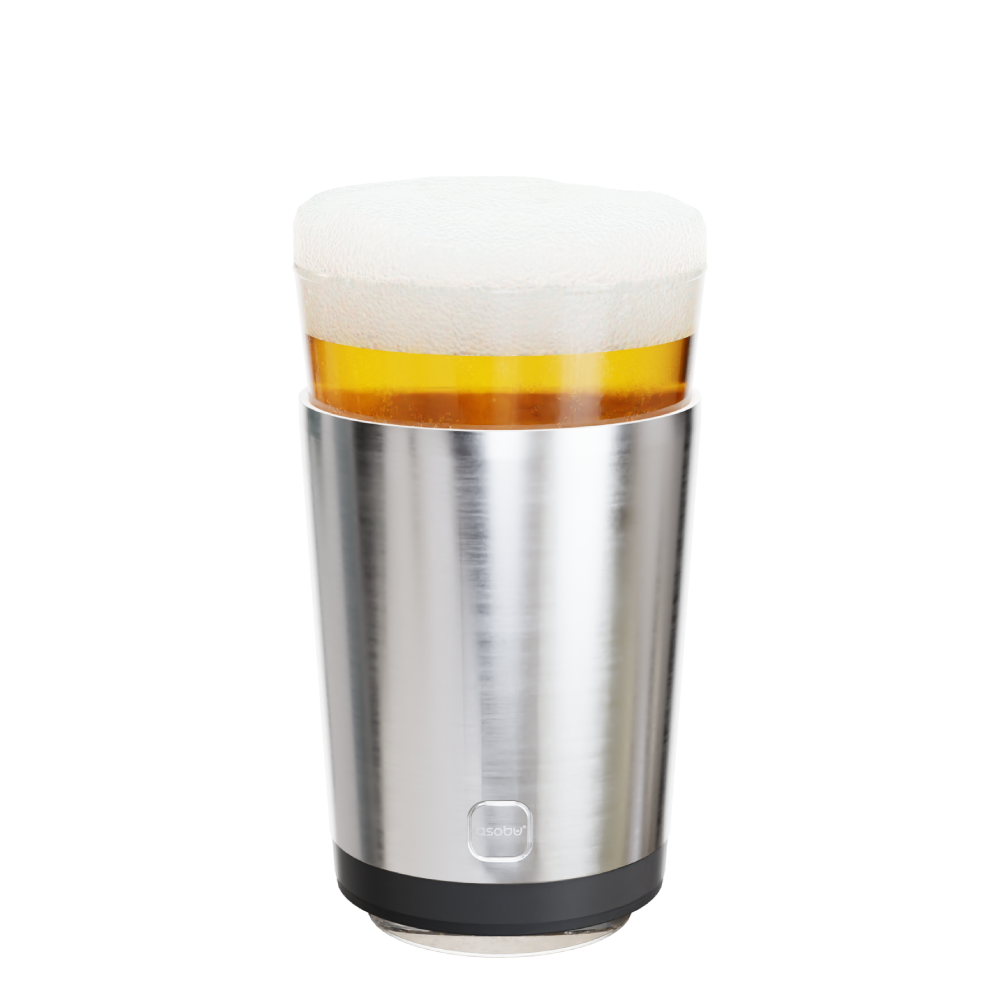 Silver Insulated Beer Sleeve