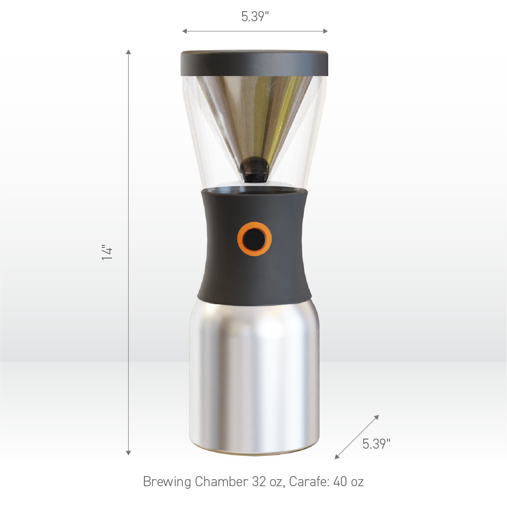 Black Cold Brew Coffee Maker