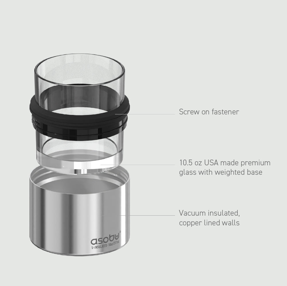 Silver Whiskey Insulated Sleeve