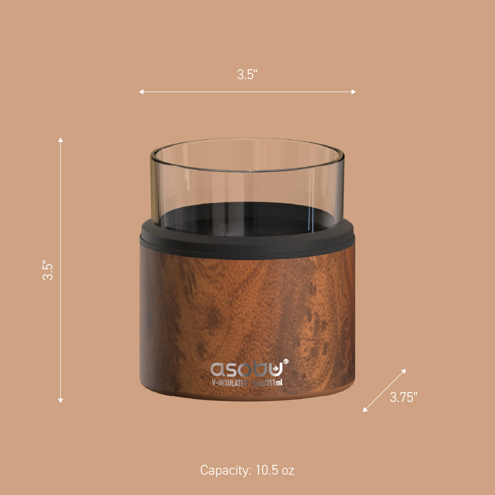 Wood Whiskey Insulated Sleeve