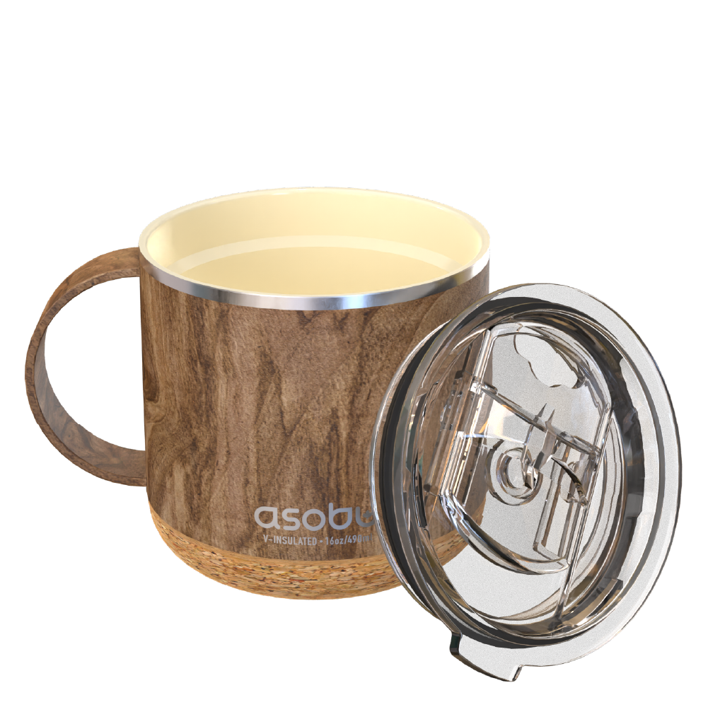 Black Infinite Mug - 16 Oz Coffee Mug - Insulated Ceramic Coffee Mug ...