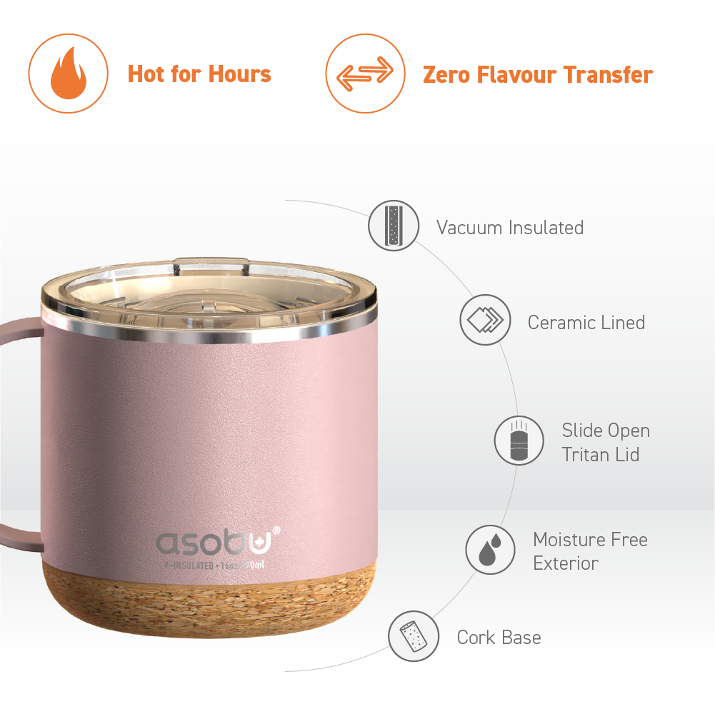 Powdered Pink Infinite Mug