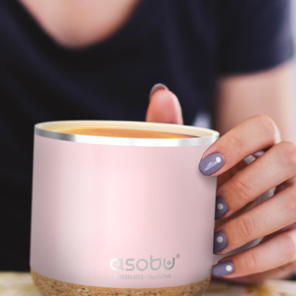 Powdered Pink Infinite Mug