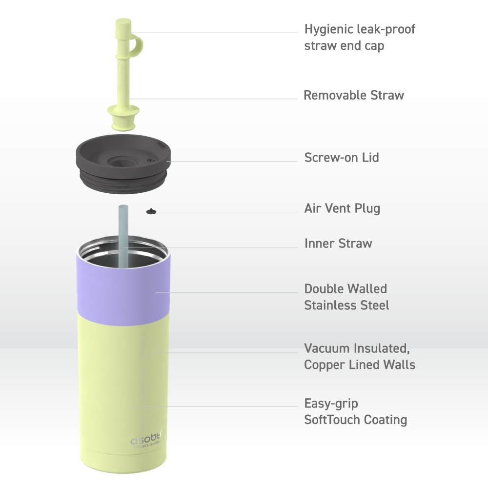 Pastel Yellow Super Sippy Tumbler