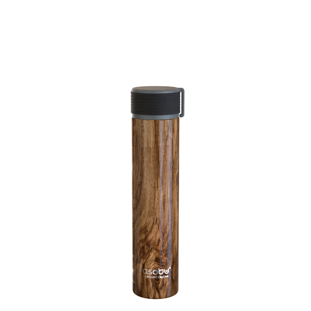 Wood Skinny Mini Flask
