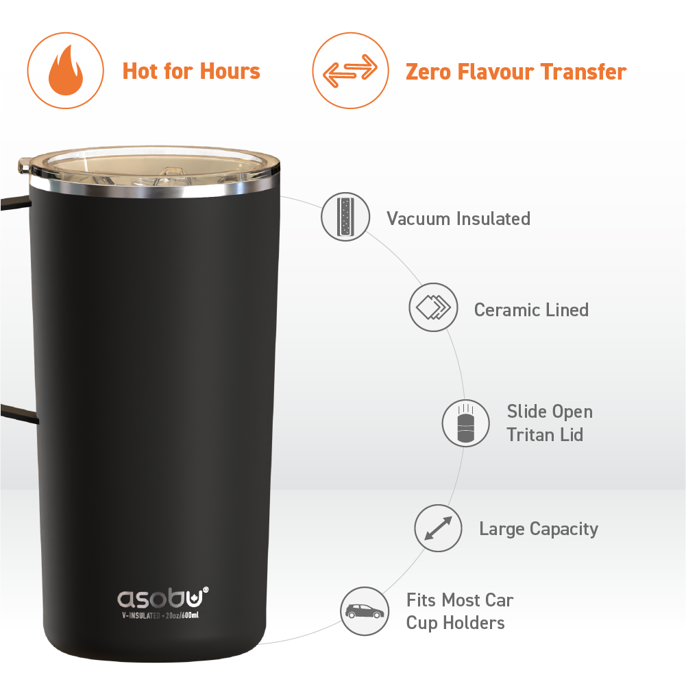 Black Tower Mug