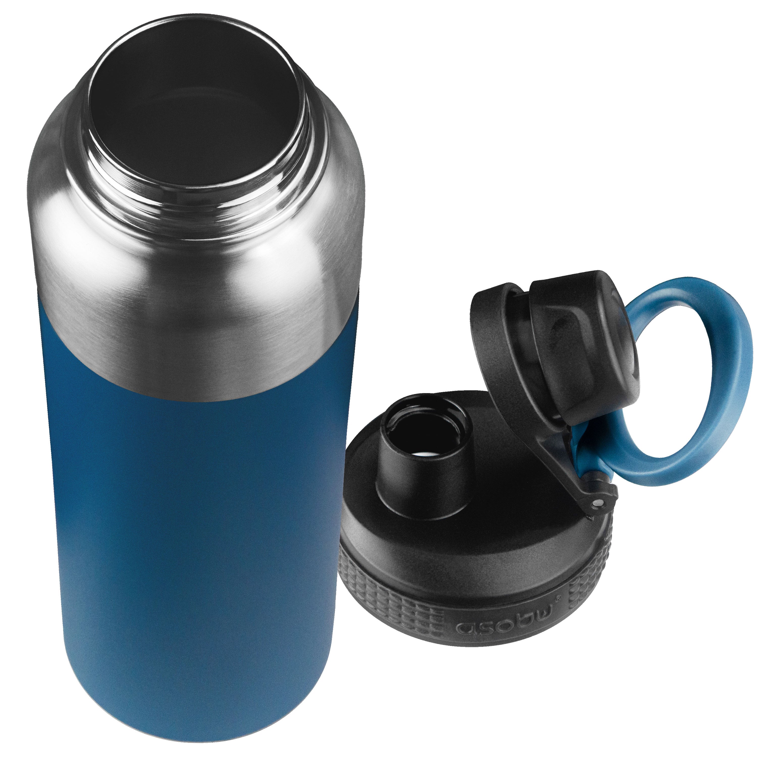 blue flask water bottle